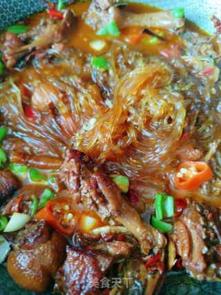 鸭肉粉丝煲的做法步骤：20