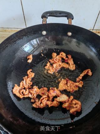 青椒炒肉的做法步骤：6