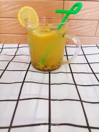 百香果柠檬水的做法步骤：5