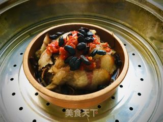 茶树菇蒸腊肉的做法步骤：8