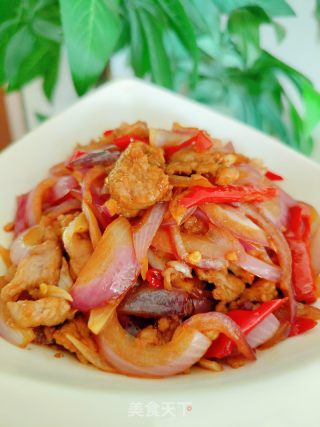 牛肉炒洋葱的做法步骤：13