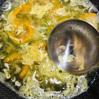 南瓜虾皮汤的做法步骤：7