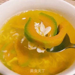 南瓜虾皮汤的做法步骤：8
