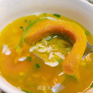 南瓜虾皮汤的做法步骤：10