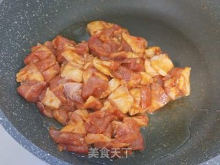 孜然味炒肉的做法步骤：6