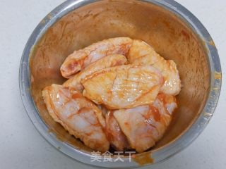 孜然味烤鸡翅的做法步骤：3