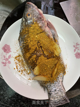 烤鱼（烤箱版）的做法步骤：4