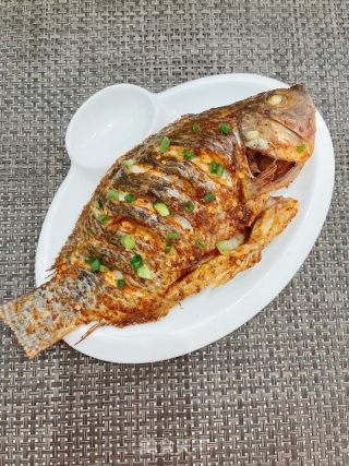 烤鱼（烤箱版）的做法步骤：9