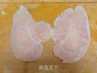 空气炸锅烤鸡排的做法步骤：2