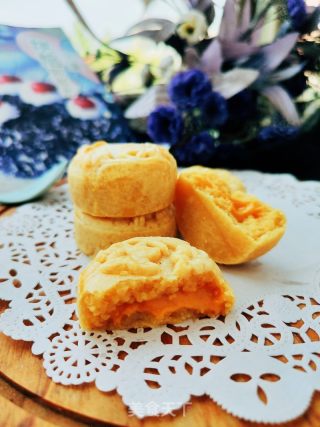 奶黄馅流心月饼的做法步骤：50