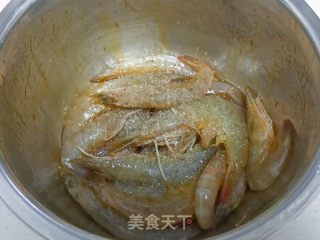 原味吮指烤虾的做法步骤：3