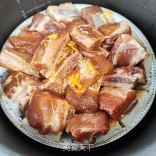 酱香排骨蒸豆腐的做法步骤：8