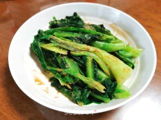 麻酱拌油麦菜的做法步骤：7