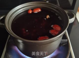 三黑四红粥的做法步骤：3