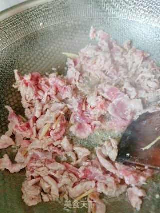 秋葵炒牛肉的做法步骤：10