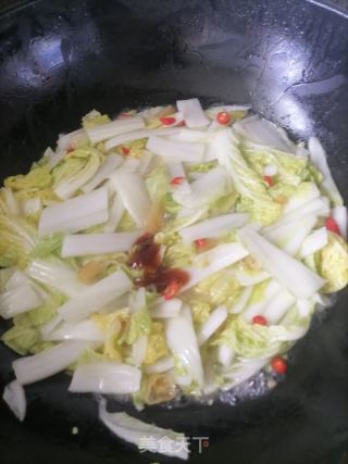 酸辣白菜的做法步骤：6