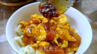 西红柿鸡蛋猫耳朵的做法步骤：15