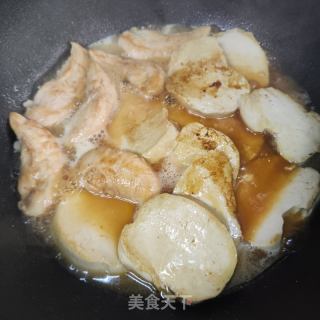 鸡胸肉烧素鸡的做法步骤：4