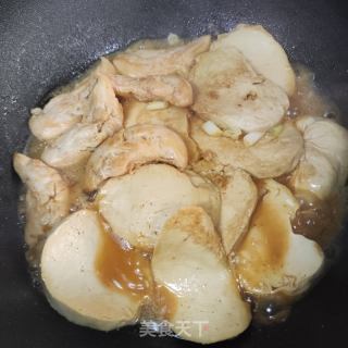 鸡胸肉烧素鸡的做法步骤：5