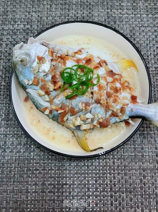 咸梅蒸枪鱼的做法步骤：8