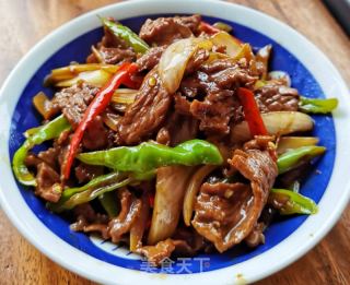 洋葱炒牛肉的做法步骤：14