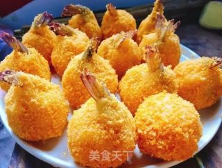 黄金虾球的做法步骤：7
