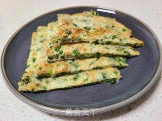 明月草小葱鸡蛋煎饼的做法步骤：8