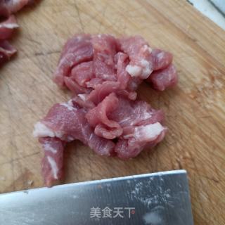 虾油炒韭苔白玉菇的做法步骤：3