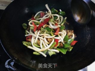 鸡肉小炒的做法步骤：7