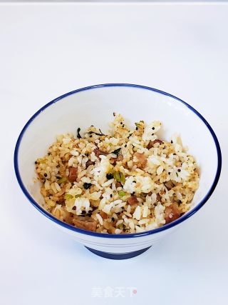 吃不厌的香肠炒米饭的做法步骤：7