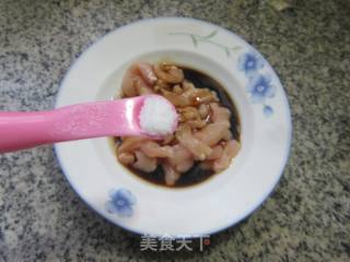 鸡胸肉炒扁豆的做法步骤：4