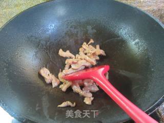 鸡胸肉炒扁豆的做法步骤：6