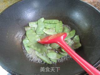 鸡胸肉炒扁豆的做法步骤：8