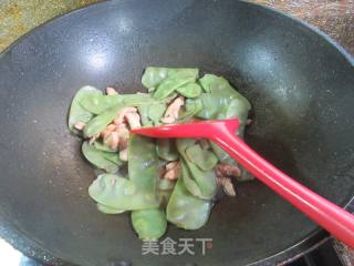 鸡胸肉炒扁豆的做法步骤：12