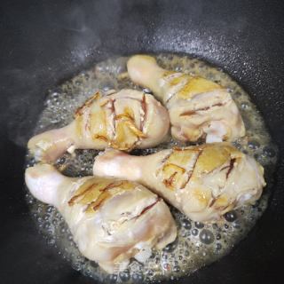 香菇烧鸡腿的做法步骤：5