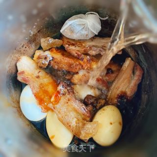 卤肉饭的做法步骤：2