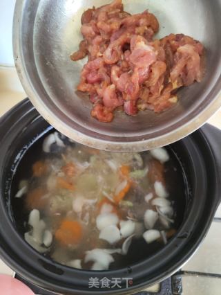 新百合淮山肉丝汤的做法步骤：9