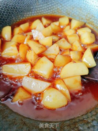 牛腩烧土豆的做法步骤：16