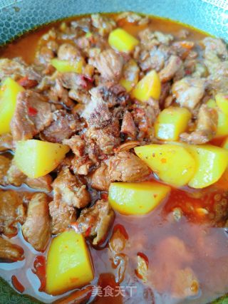 牛腩烧土豆的做法步骤：18