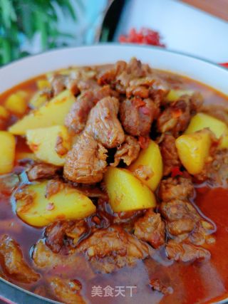 牛腩烧土豆的做法步骤：19