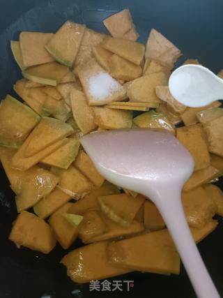 素炒蓝瓜的做法步骤：4