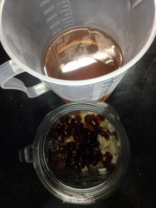 蜜桃水晶啵啵奶茶的做法步骤：7