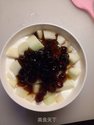 蜜桃水晶啵啵酸奶的做法步骤：3