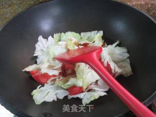 番茄包心菜荞麦疙瘩的做法步骤：3
