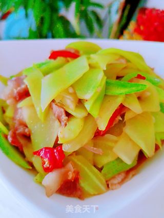 莴笋炒肉的做法步骤：10