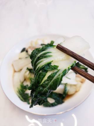 清甜爽脆????清炒奶白菜的做法