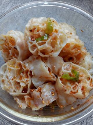 凉拌面藕的做法步骤：5