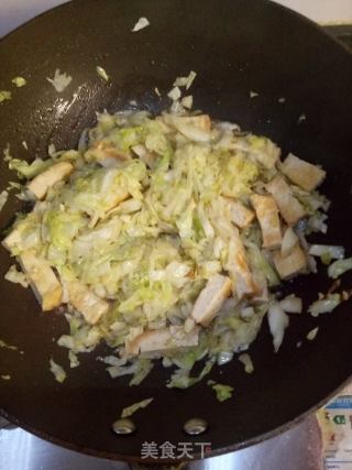 洋白菜炒豆腐的做法步骤：8