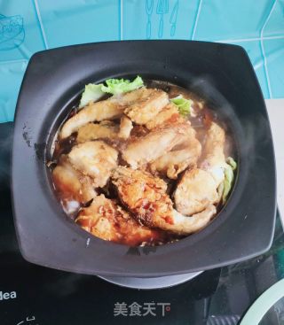 砂锅鱼腩煲的做法步骤：12