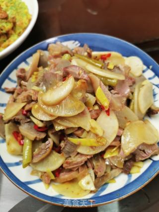 鸵鸟胗炒酸菜/鸵鸟胗五指毛桃汤的做法步骤：6